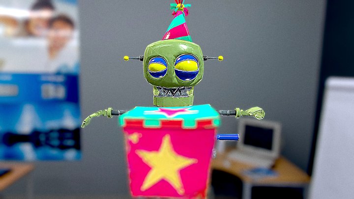 explodyturret_body_default_Mesh 3D Model