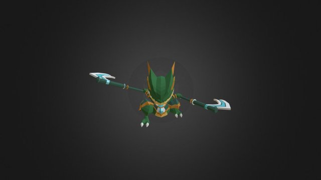 Battle Dragon: Sickle 3D Model