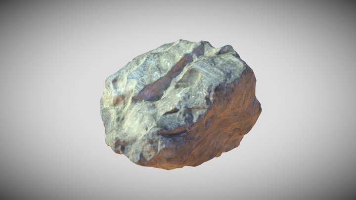 Photogrammetry Rock 3D Model