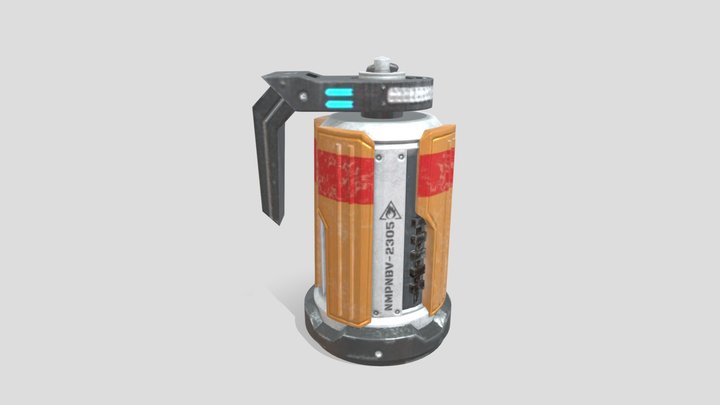 Grenade 3D Model