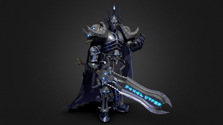 Death Knight 3D Model