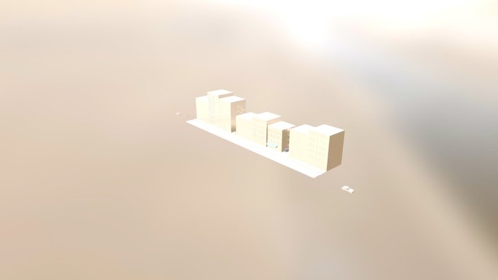 City Scene 3D Model