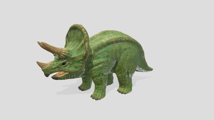 Triceraptor No1 3D Model