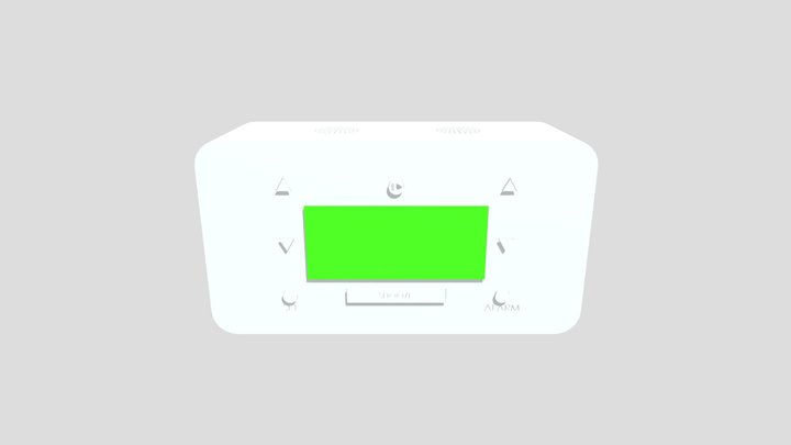 P&J alarm clock 3D Model