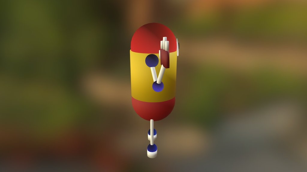 Robot Rita - 3D model by rita_refiana [39a9882] - Sketchfab