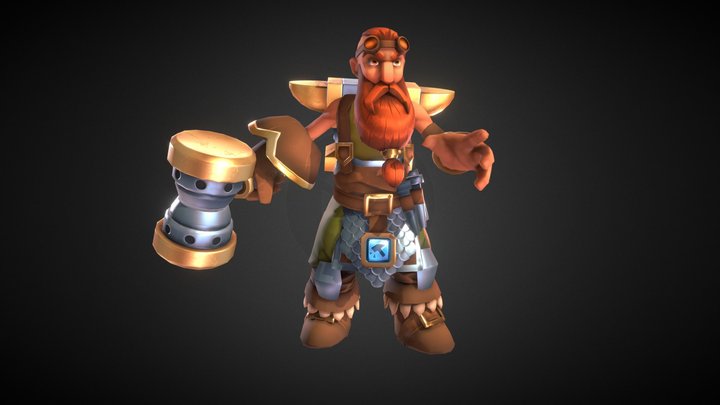 Kreg - Forgeborn 3D Model