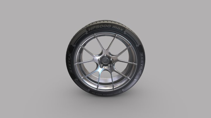 HP5000_MAX 3D Model