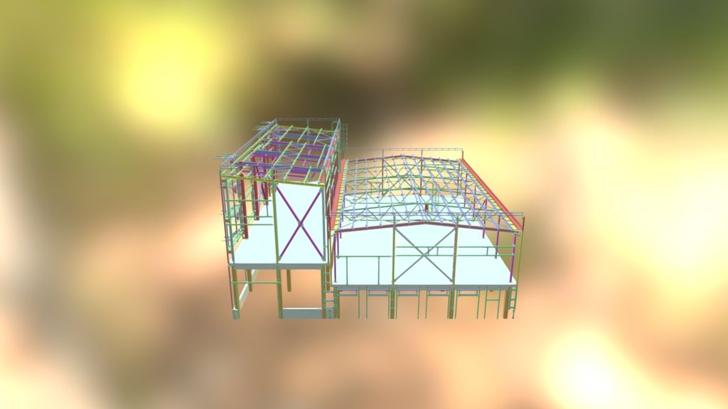 part of the oil plant