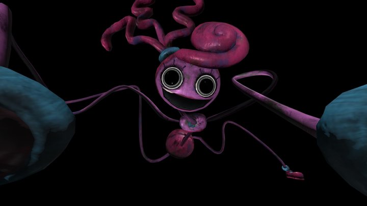 PoppyPlaytimeChapter 2 Mommy Long Legs Jumpscare – Kostenloses 3D-Modell STL