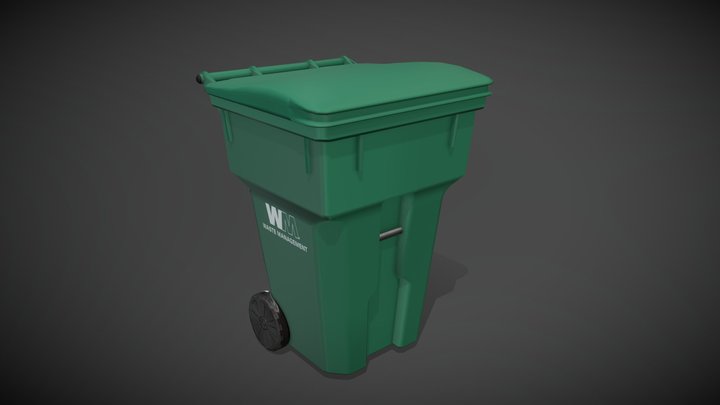 96 Gallon Model 3D Model