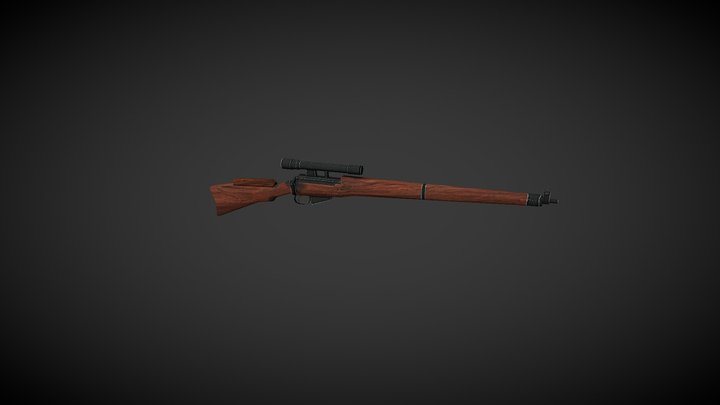 Lee-enfield 3D Model