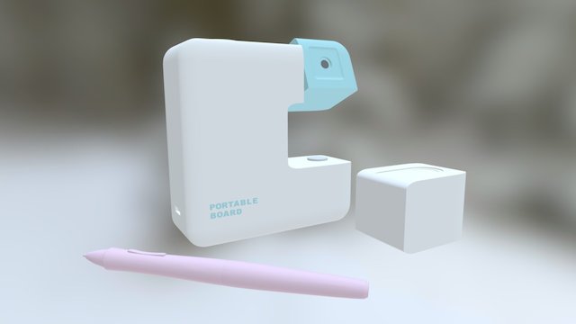 Portable Board 3D Model