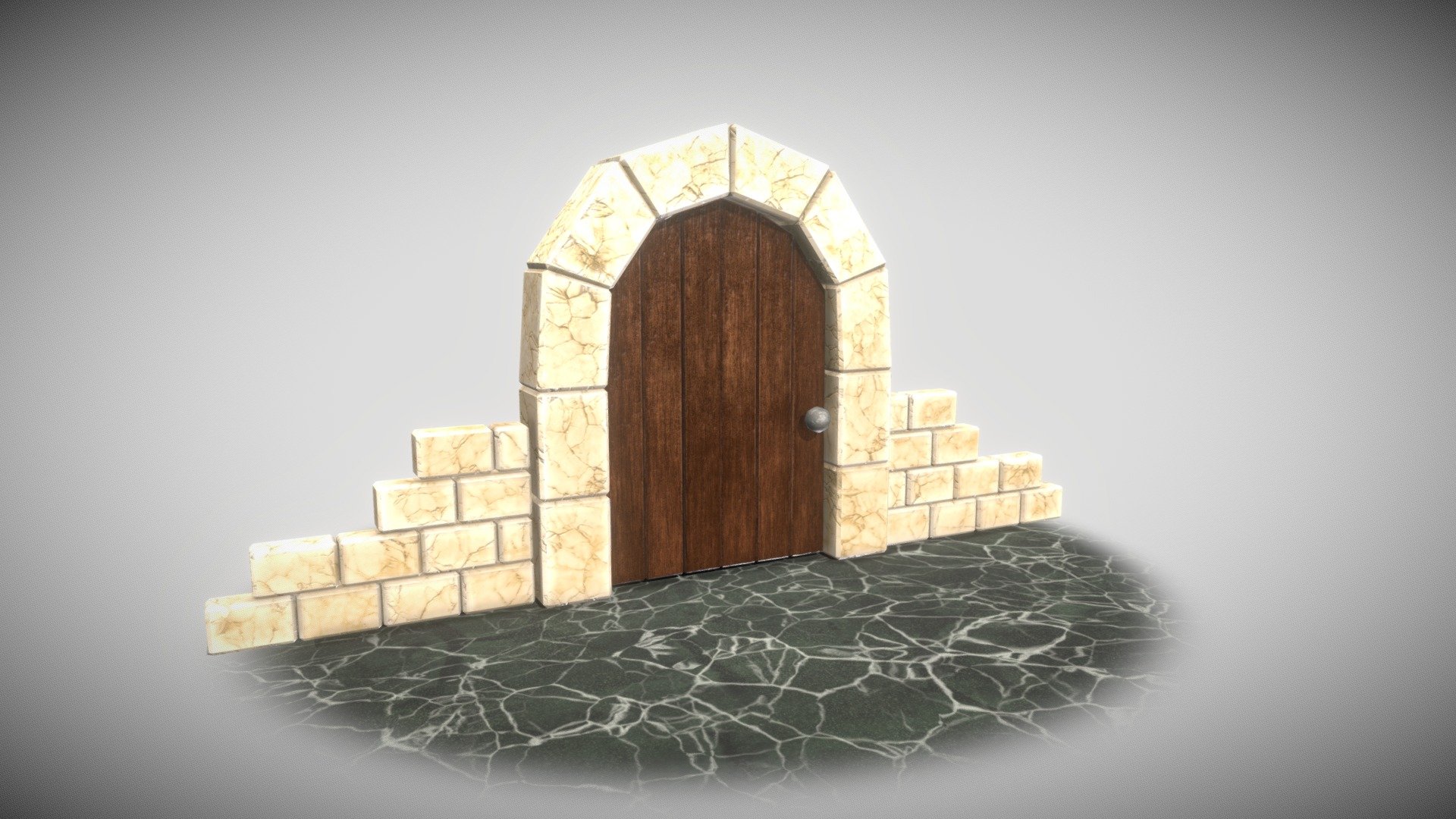 Puerta Ejercicio Arte 3D para VJ