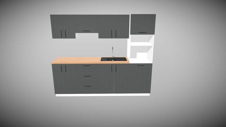 Meble kuchenne 3D Model