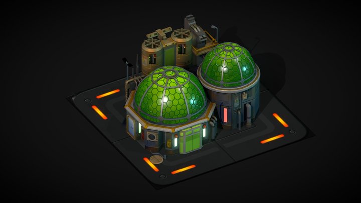 GreenHouse 3D Model