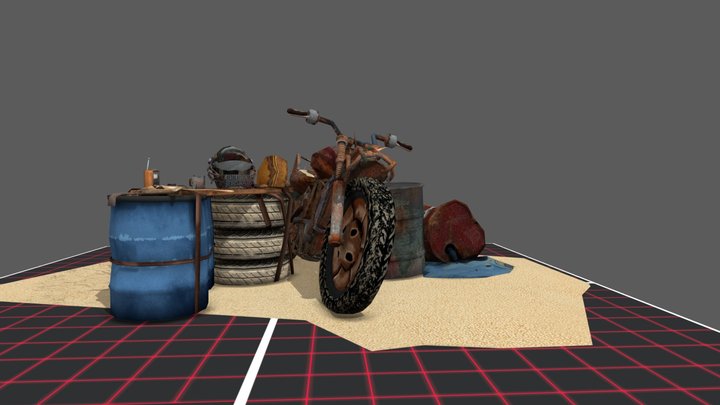 Rustborn - Props 3D Model