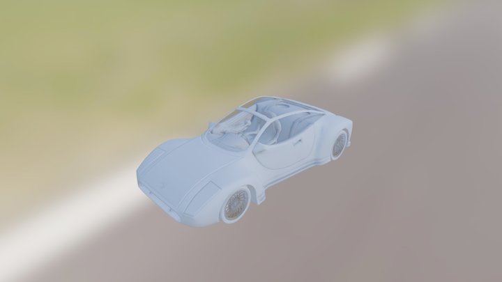 Concept Car 3D Model