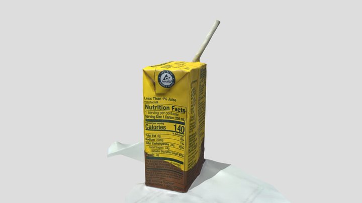 Vita Lemon Tea 3D Model