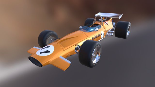 McLaren M14A 3D Model