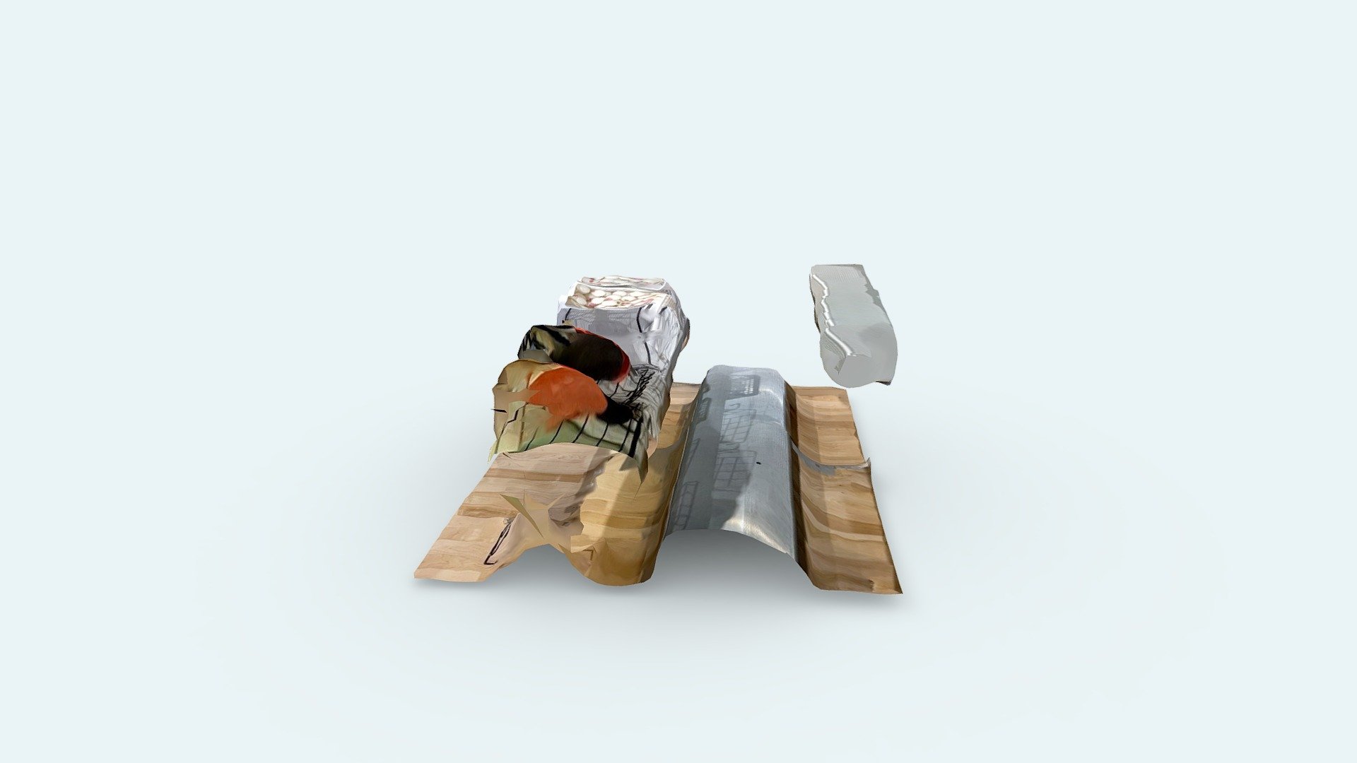 LTTT Ball Basket and Paddles 01 — Sketchfab embed 3D viewer