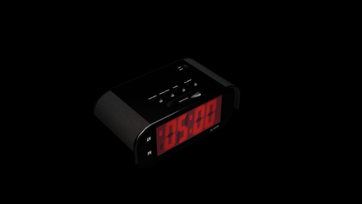 digtial_alarm_clock 3D Model