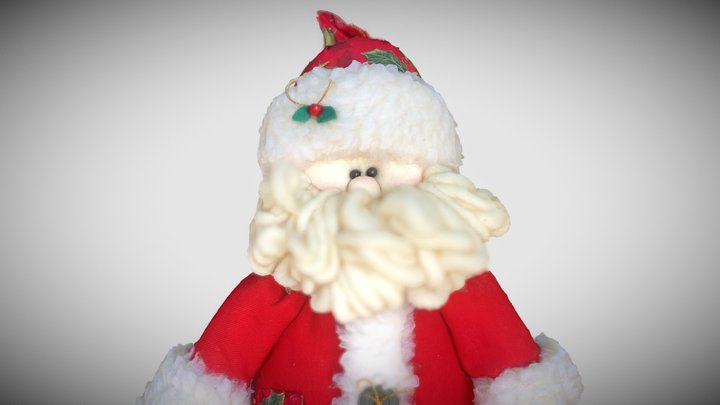Santa Claus - Decorative Christmas 3D Scan 3D Model