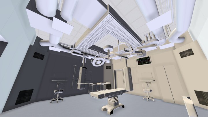 Carea Hospital OR 3D Model