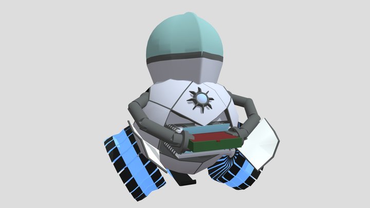 Pizza Bot 3D Model