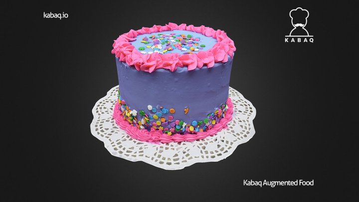 Amanda's Cake 3D Model
