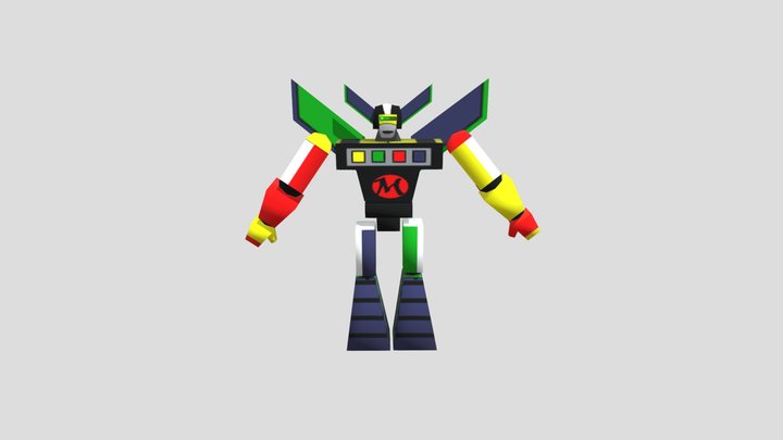 Ultra Mega Mega Man 3D Model