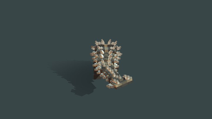MineHero-Ankylosaurus 3D Model