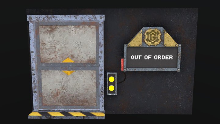 Gorilla tag Elevator – Free 3D Model STL