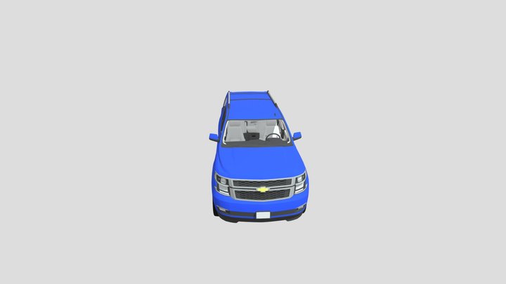 Chevrolet Tahoe Suv 3D Model
