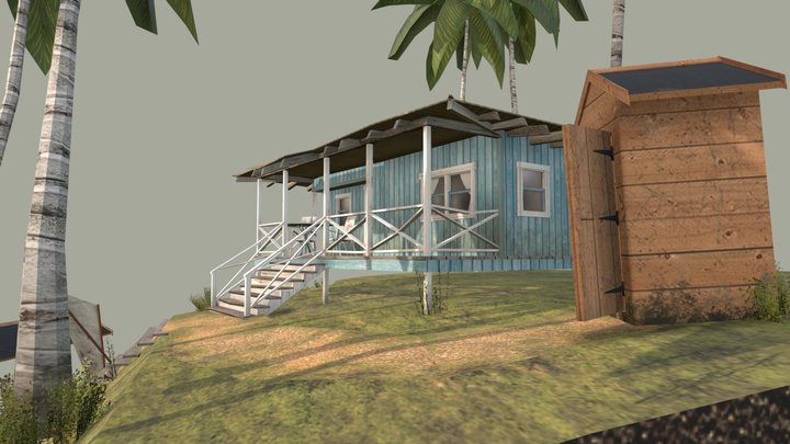 DAE Diorama - By the ocean 3D Model