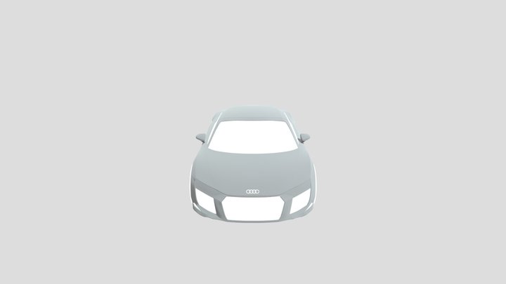 Audi R8 Spyder V10 Supercar – Free 3D Model STL