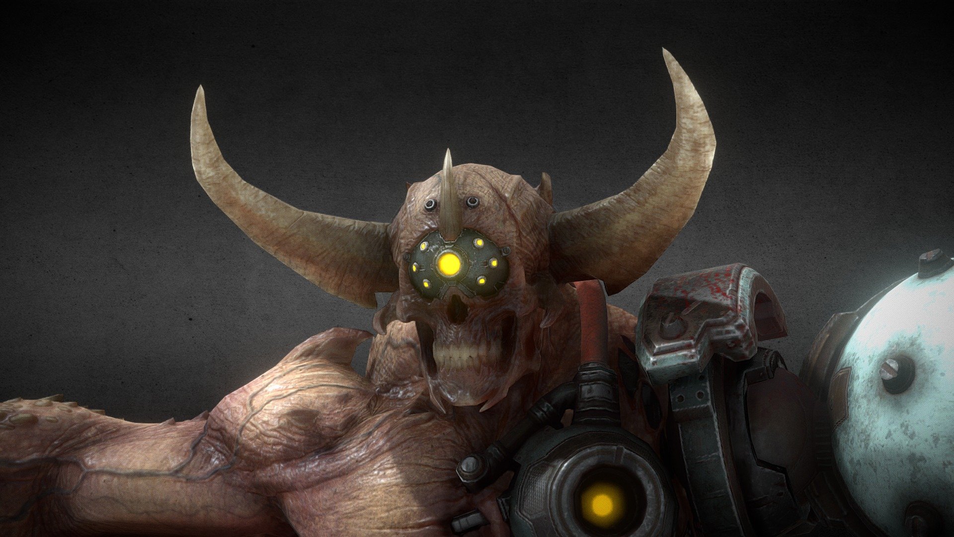 Doom Eternal Doomhunter Download Free 3d Model By Dj Nugget [39b9341] Sketchfab