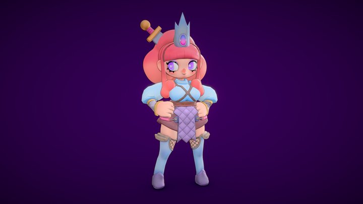 The Very Capable Princess~ 3D Model