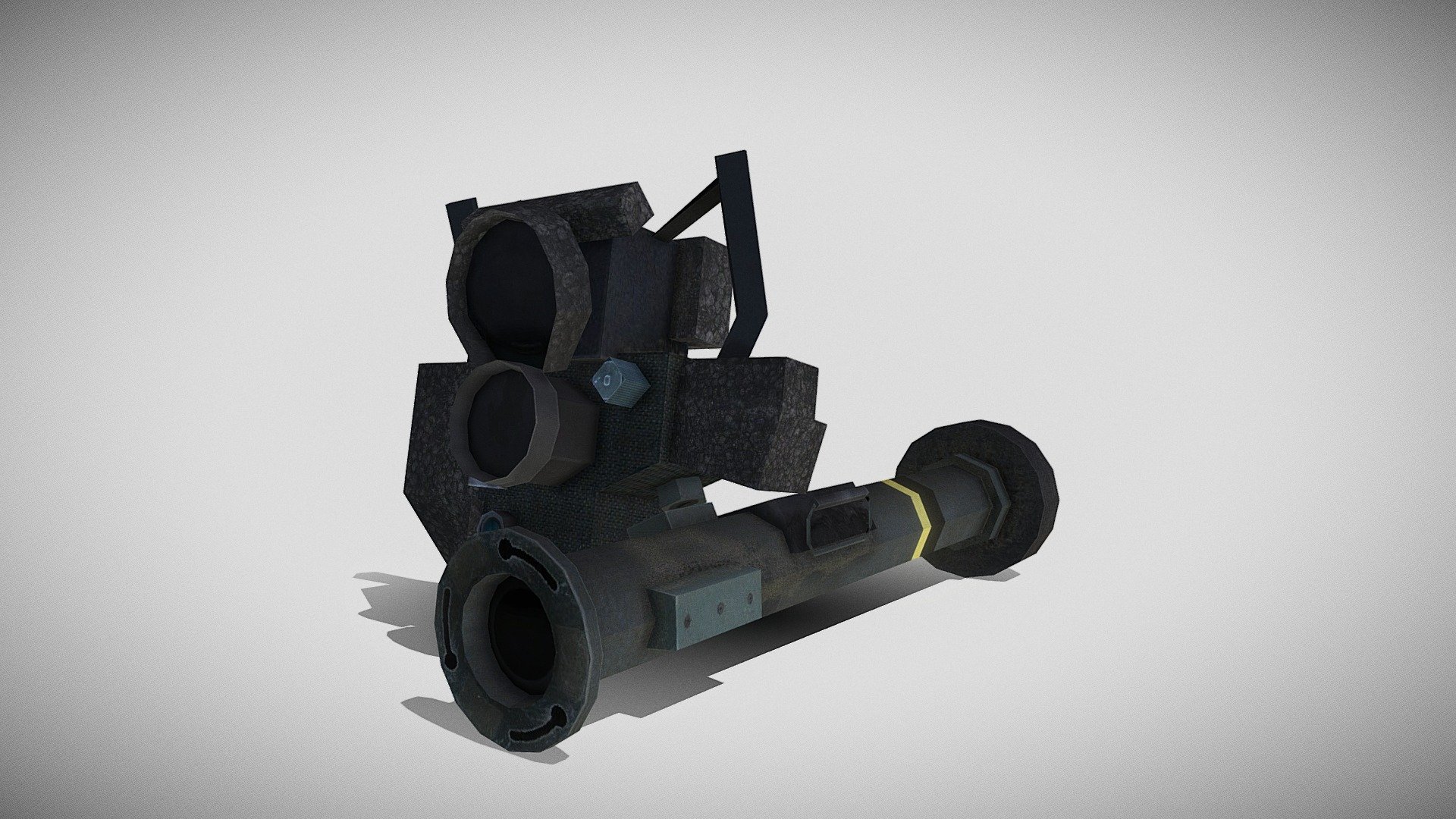Rocket Launcher Download Free 3D model by Ivan008