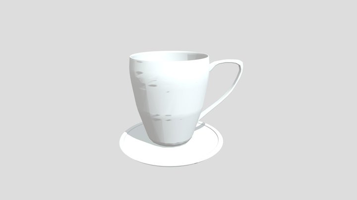 coffee_cup_and_saucer 3D Model
