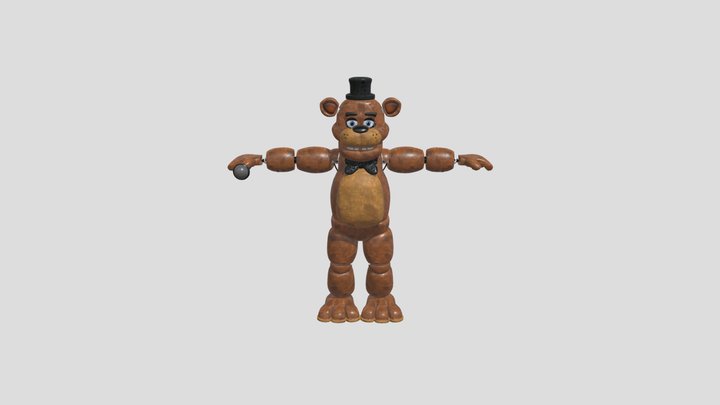 Freddy_fazbear_fnaf_1 3D Model