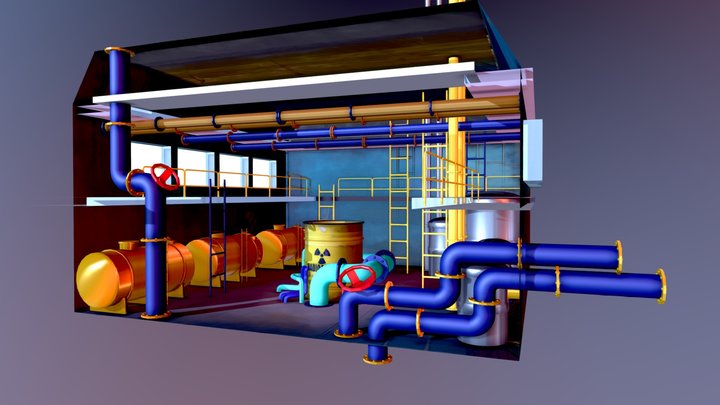 factory 3D Model
