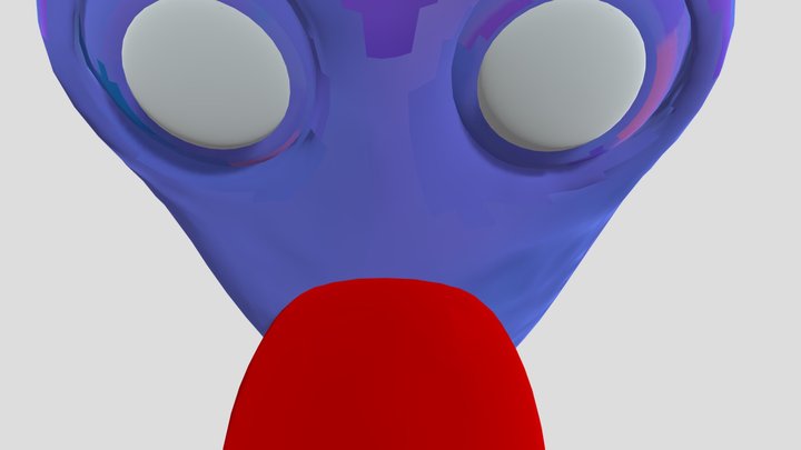 Cursed opila bird 3D Model