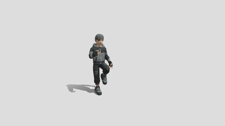 dancerunningman 3D Model