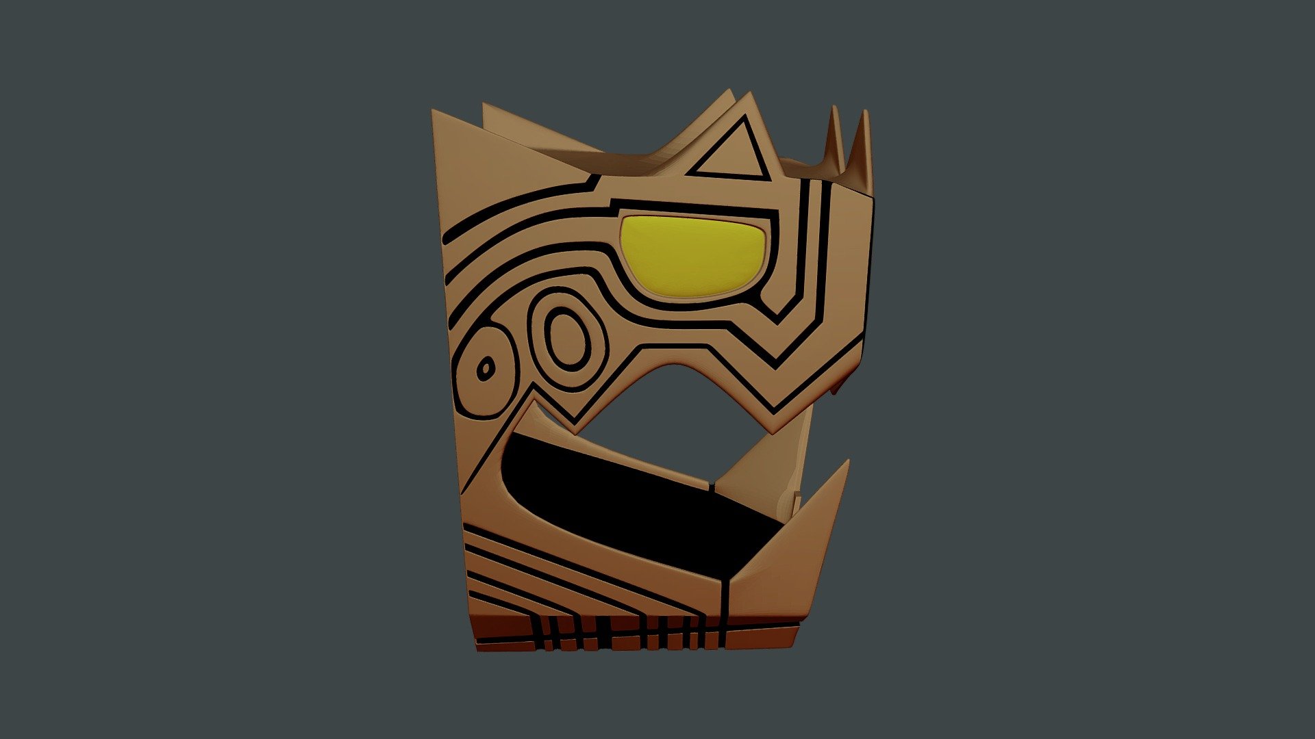 Druddigon Stone Head