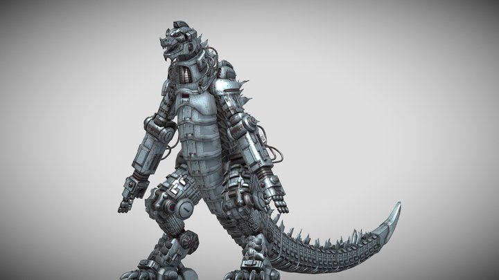 Ready Player One Mechagodzilla – Modello 3D gratuito STL