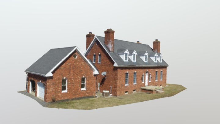 House Model New Pc Test Simplified 3d Mesh 3D Model