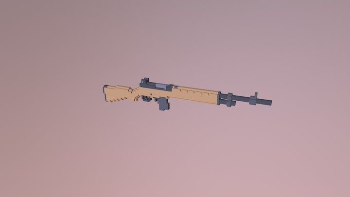 M14 Remastered 3D Model