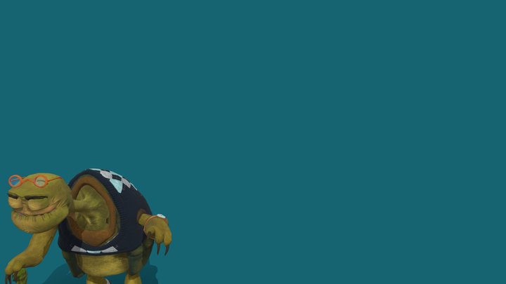 Hester the Tortoise 3D Model