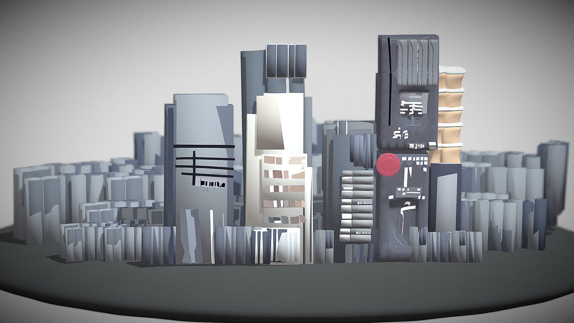 My favourite skyline in the world Arkorumi City