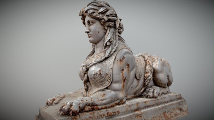 Sphinx, Museum of the French Foreign Legion – Modello 3D gratuito STL
